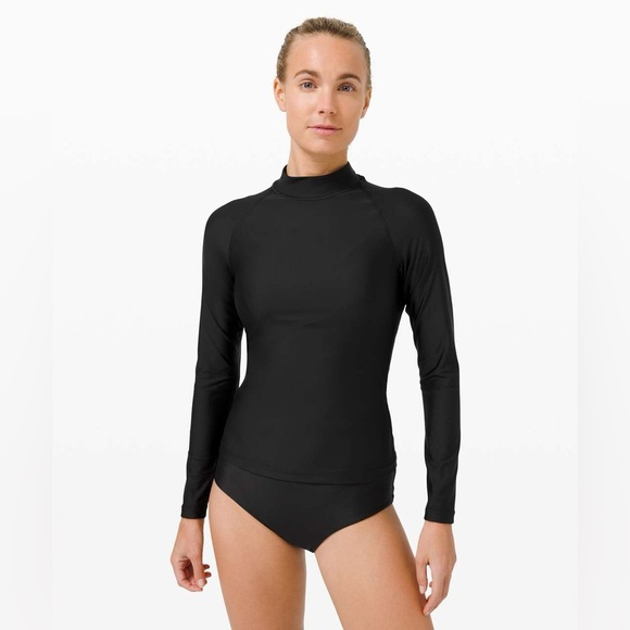 Lululemon Waterside UVP Long-Sleeve Rash Guard - Picture 1 of 6